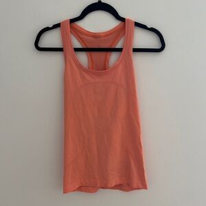 Lululemon Swiftly Tech Racerback Tank Top 2.0 - Orange Soda - Size 6